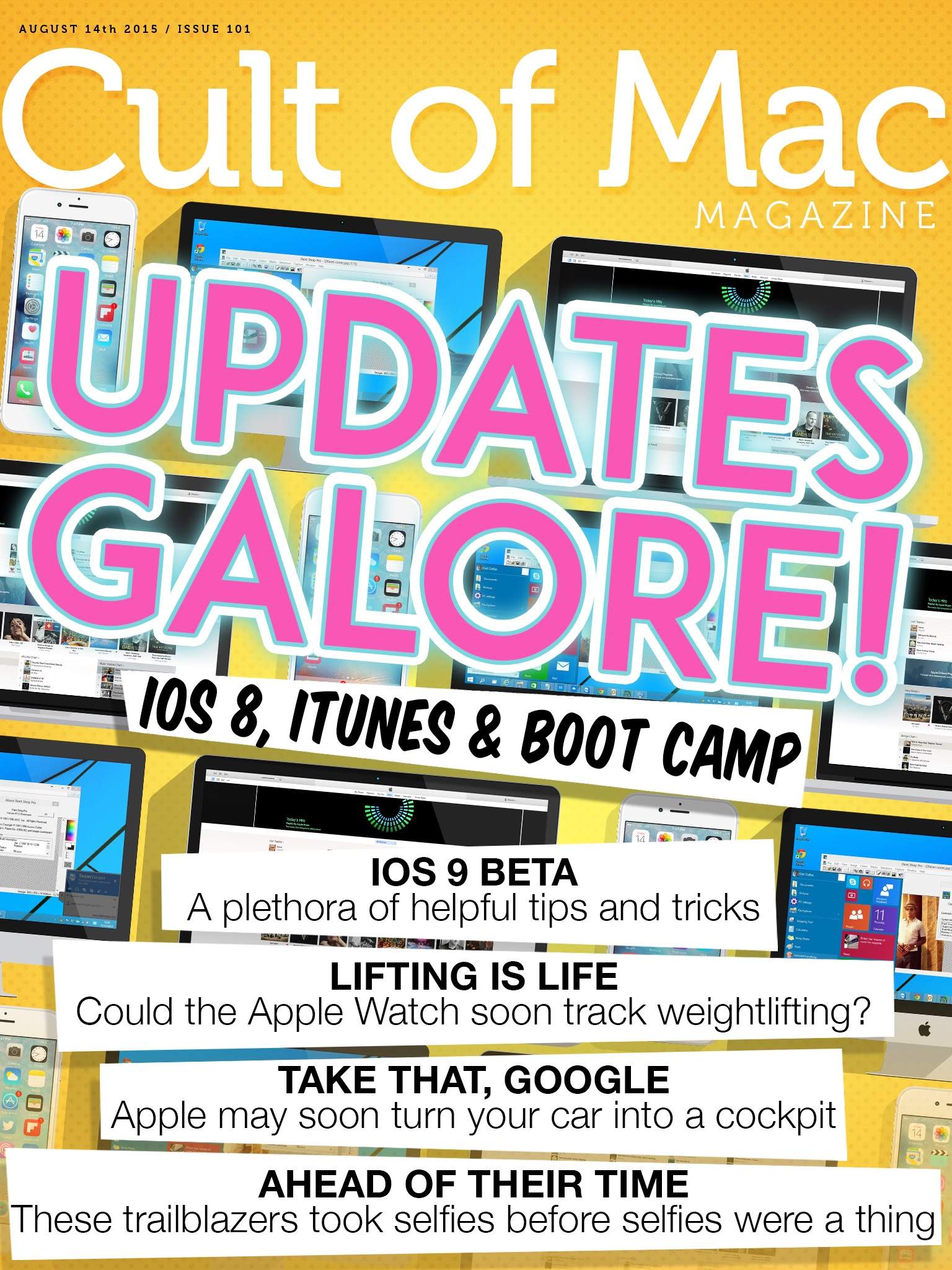 More updates than you can shake a selfie stick at.