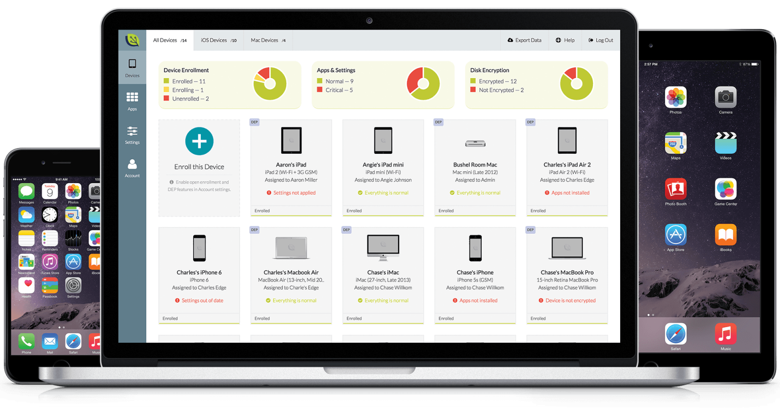 Jamf Now is a cloud-based solution for managing all the devices used for doing business