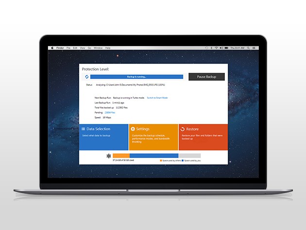 SkyHub offers an easy way to get a lifetime of backup with a terabyte of cloud storage.