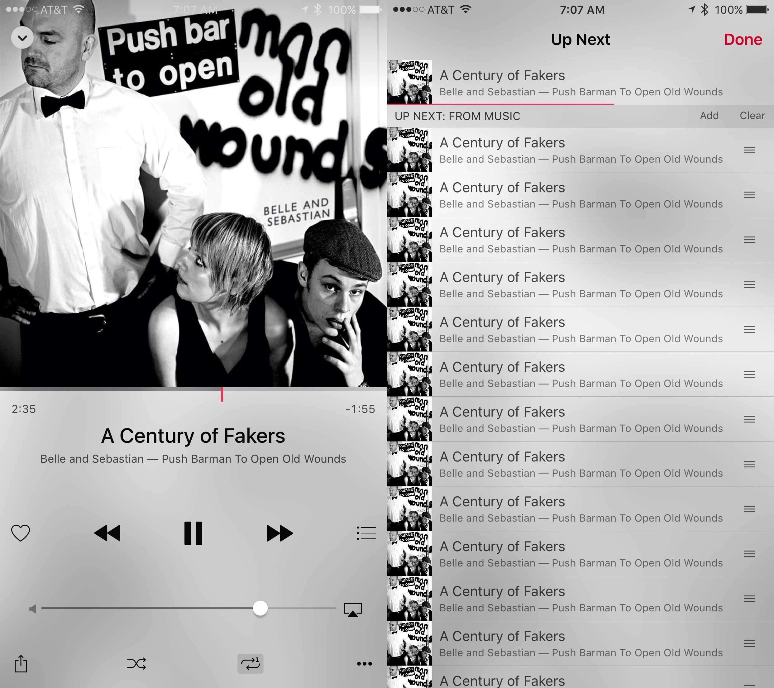 Even Belle & Sebastian can get old with too much repetition.
