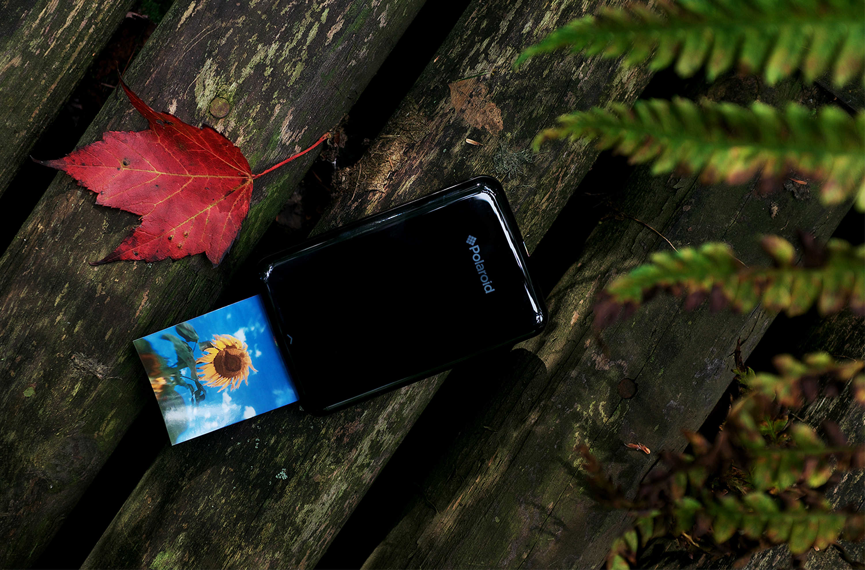 The Polaroid ZIP printer instantly makes prints from your smartphone or tablet.