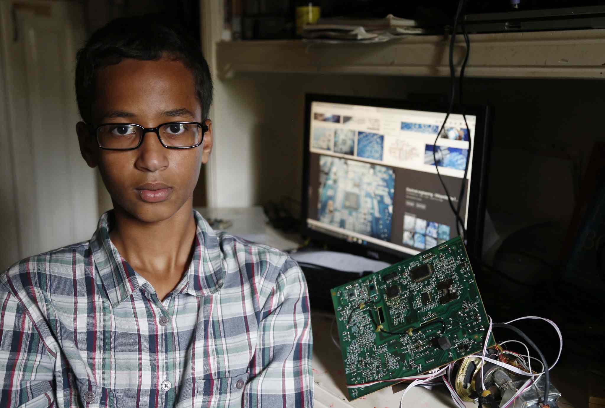 Irving MacArthur High School student Ahmed Mohamed.