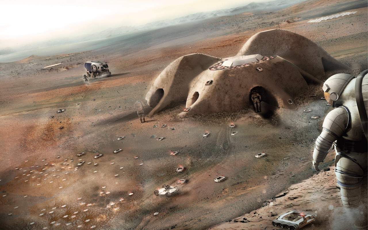Foster + Partners want to take on Mars.