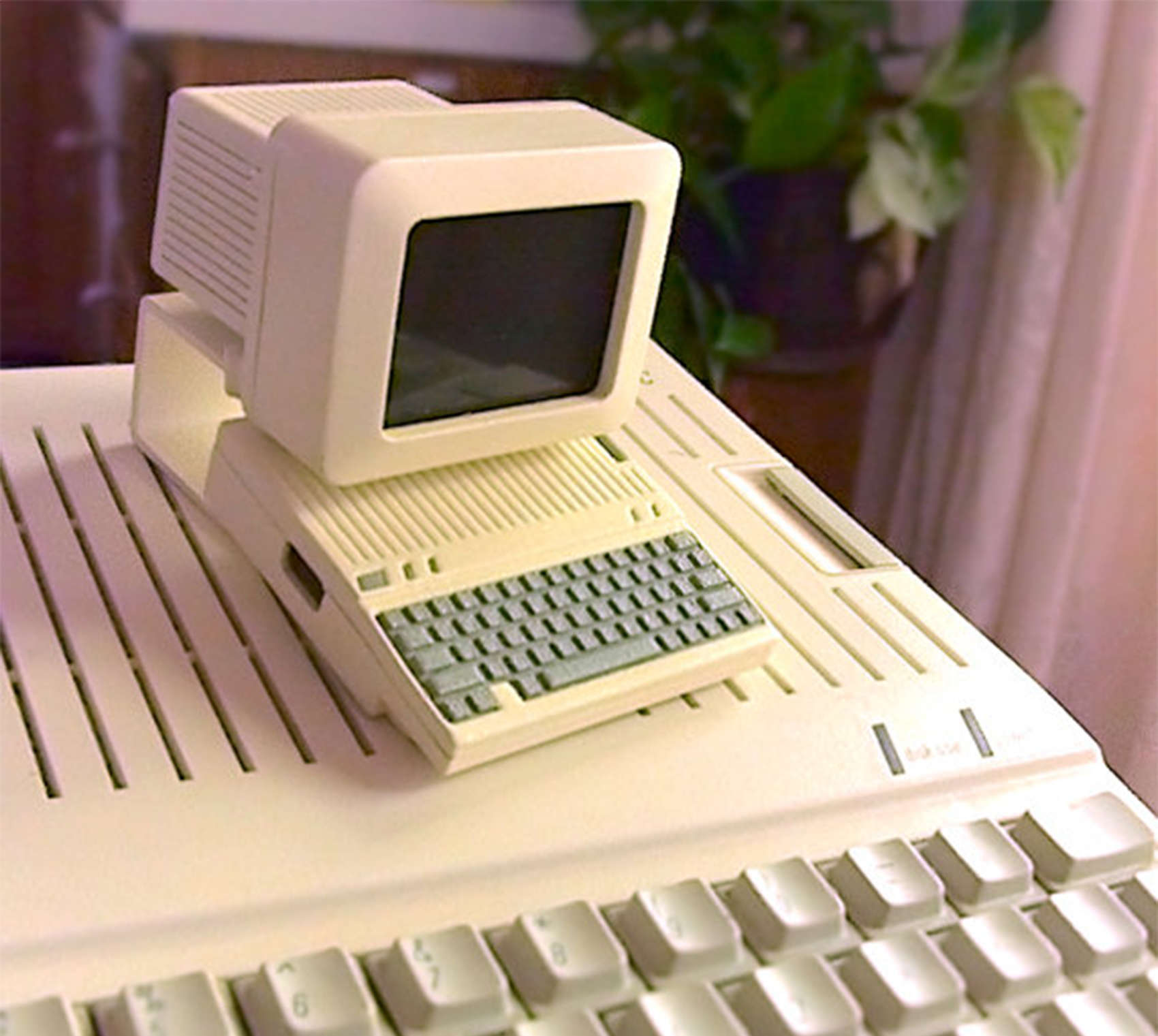 This 3D printed miniature of an Apple II was designed to house a Raspberry Pi computer.
