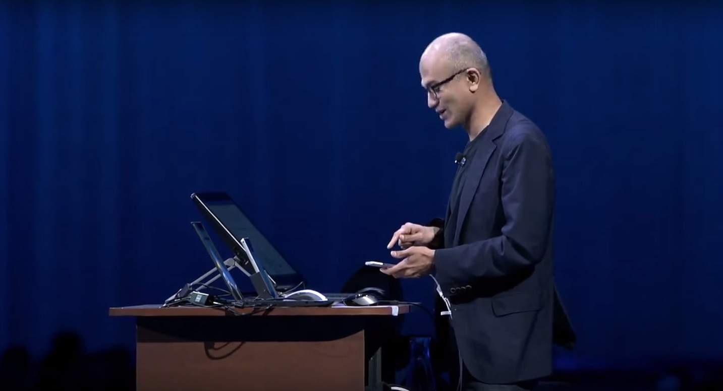 Microsoft's CEO loves the iPhone.