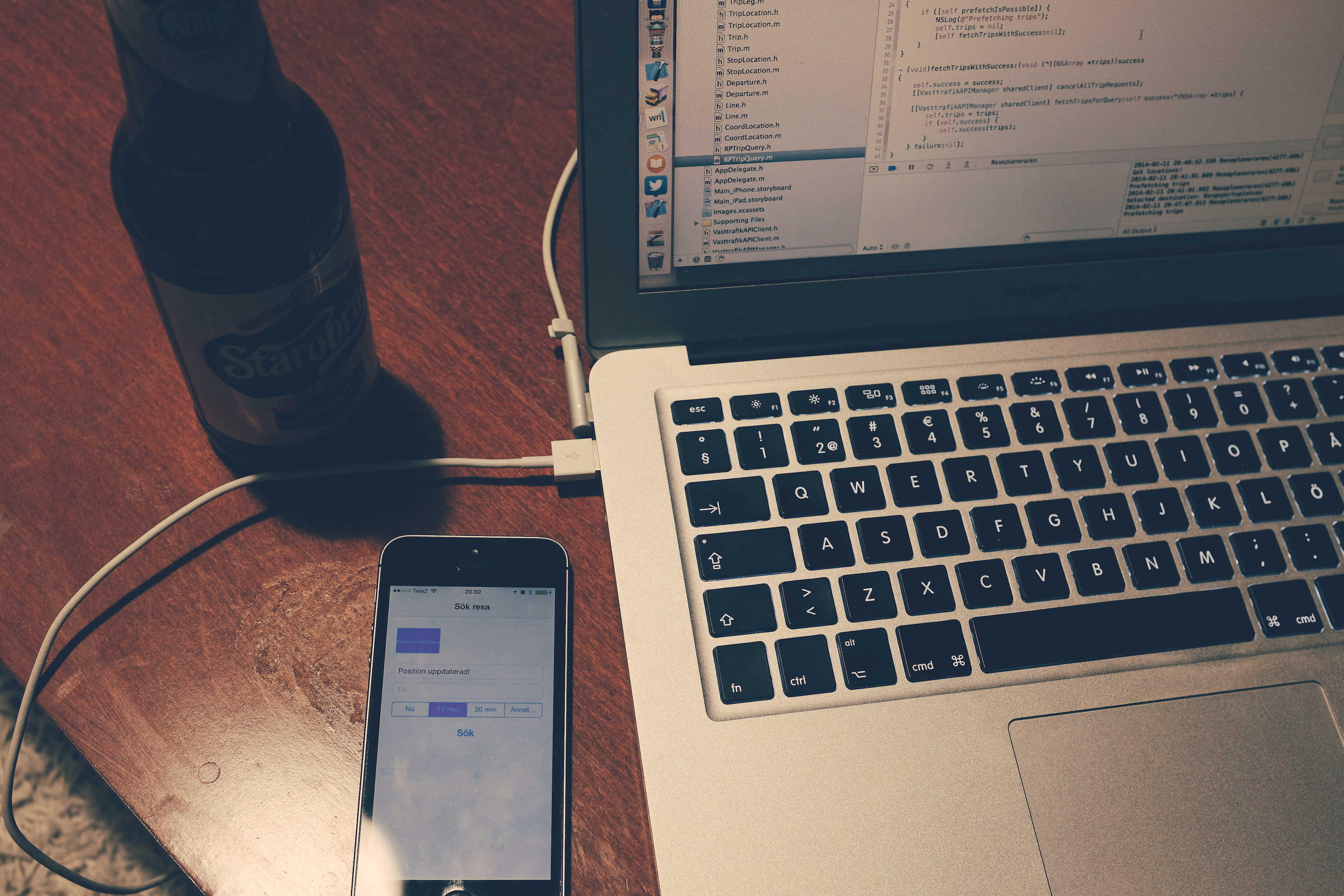 Double-check that you're using the right version of Xcode to build apps.