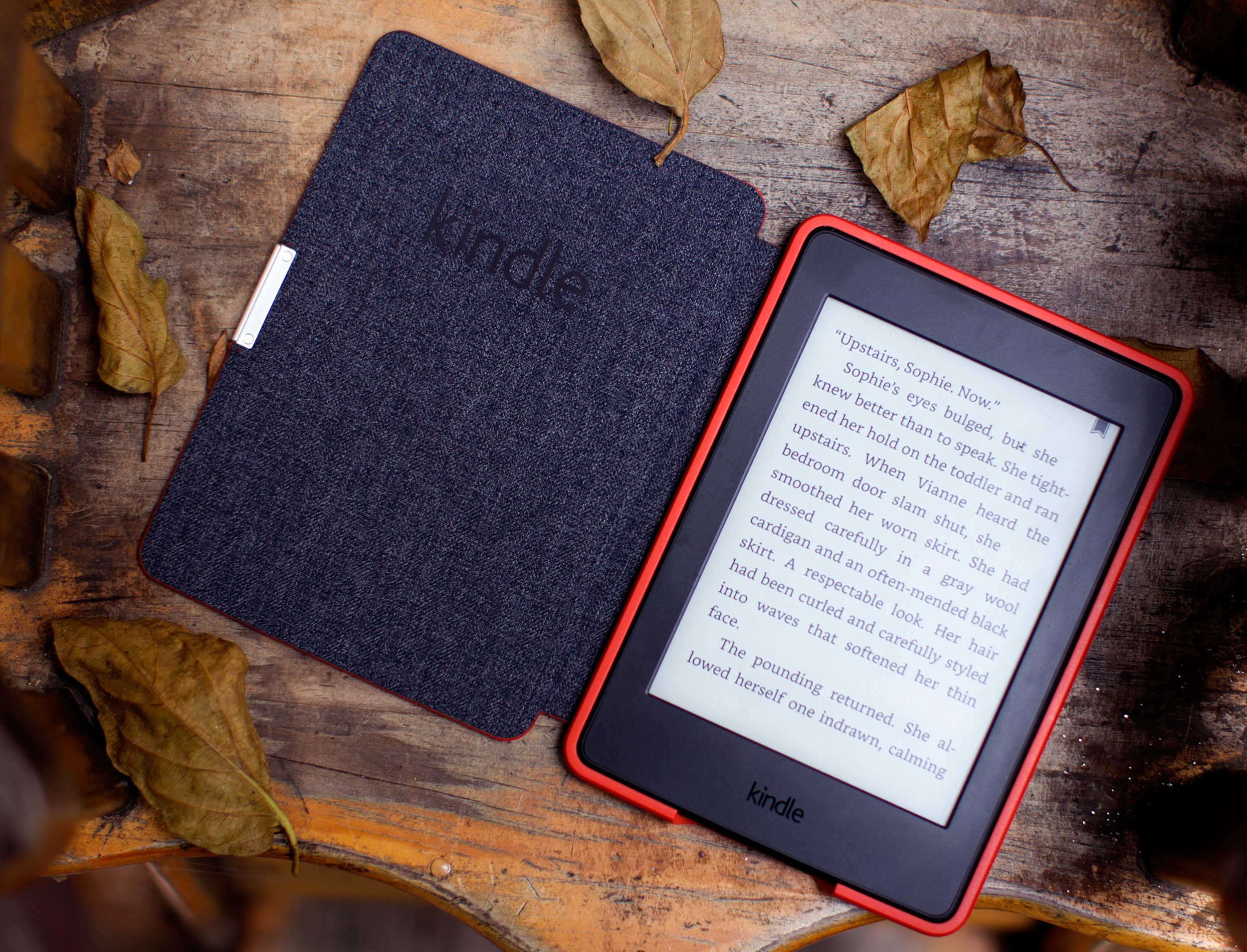 Get a gazillion books at your fingertips day and night with the Kindle Paperwhite.