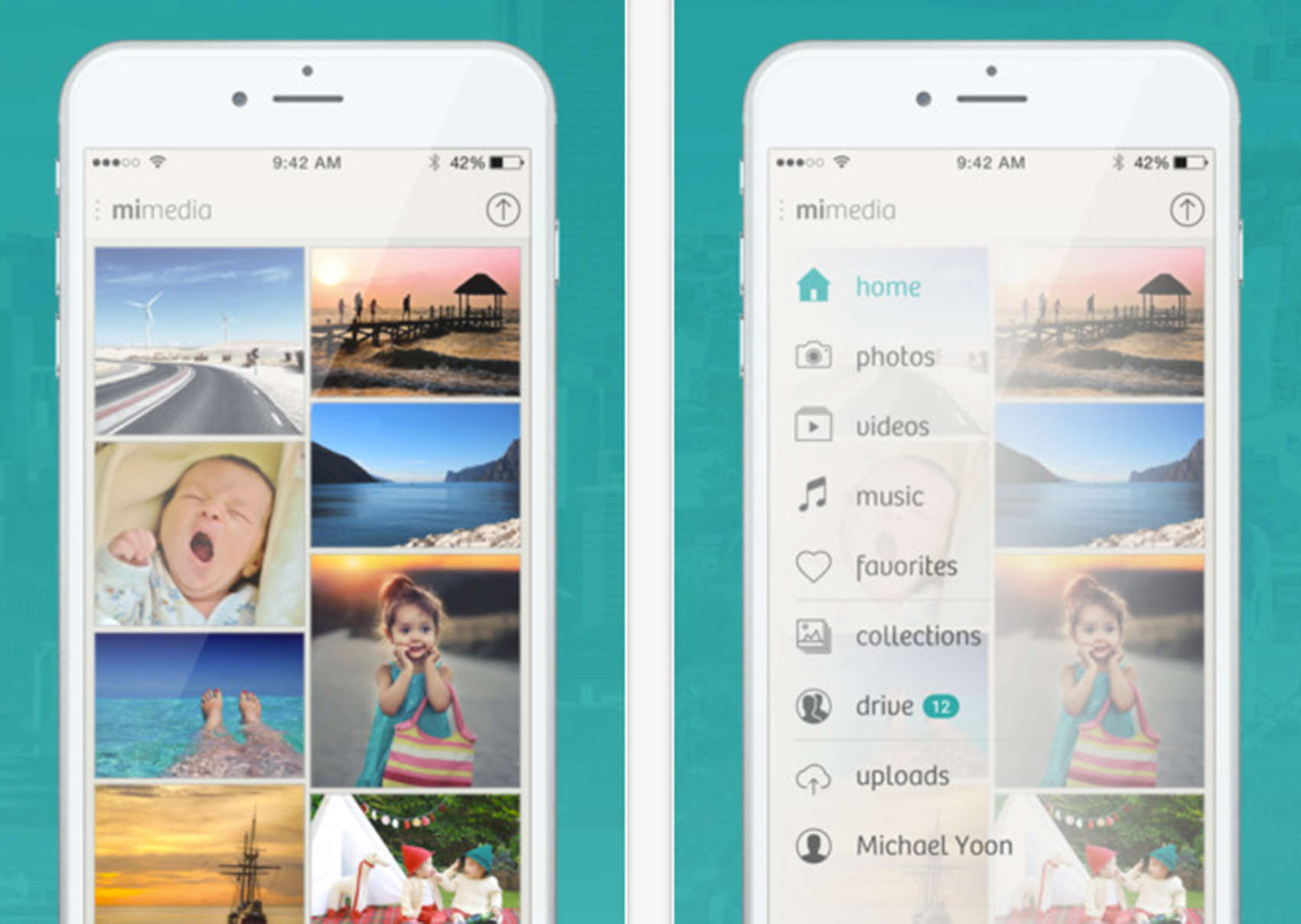 MiMedia is a cloud-based storage service that keeps the storage space on your device from filling up.