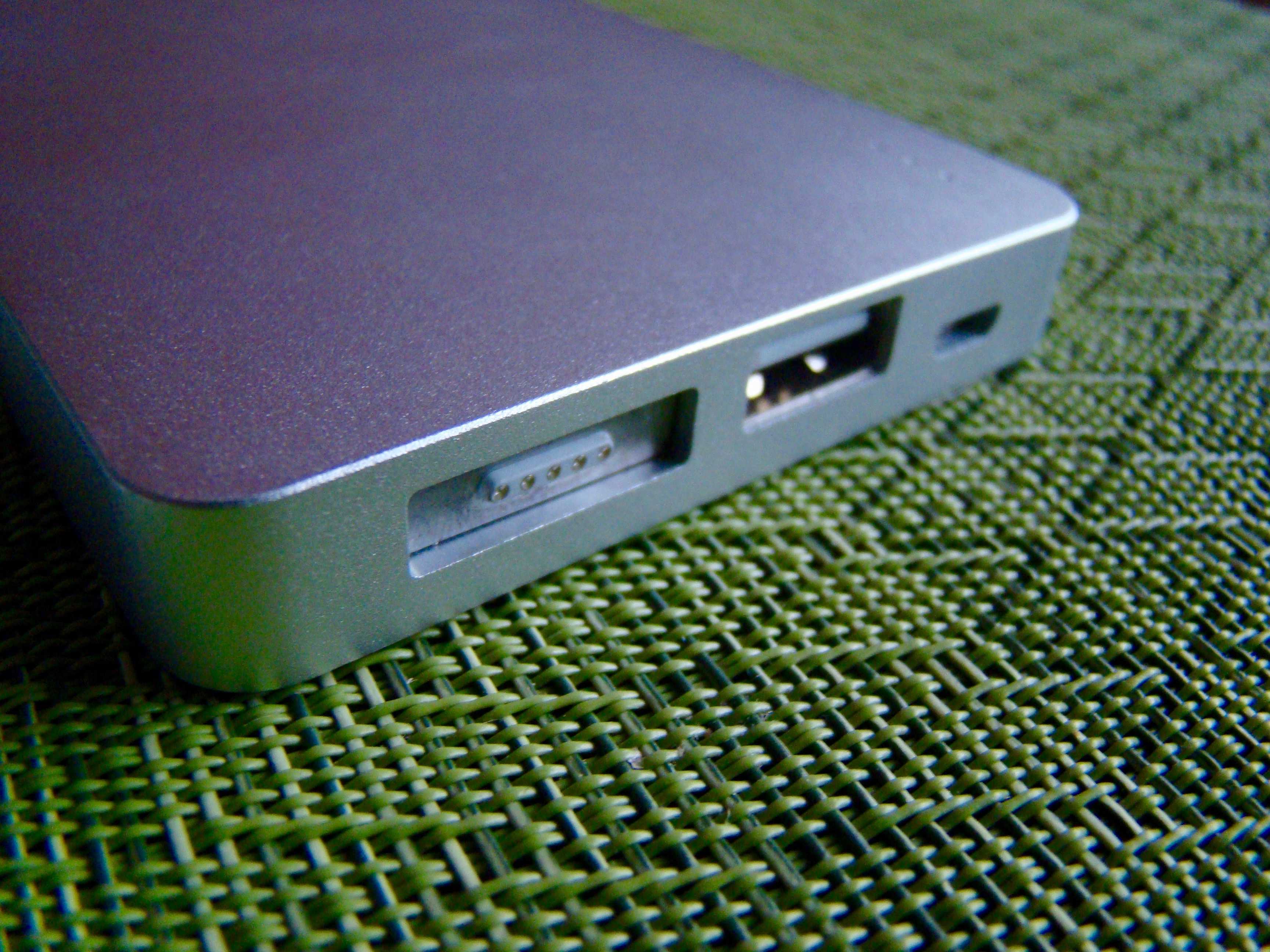 Charge this one with your MacBook Mag Safe power adapter in about 15 minutes.