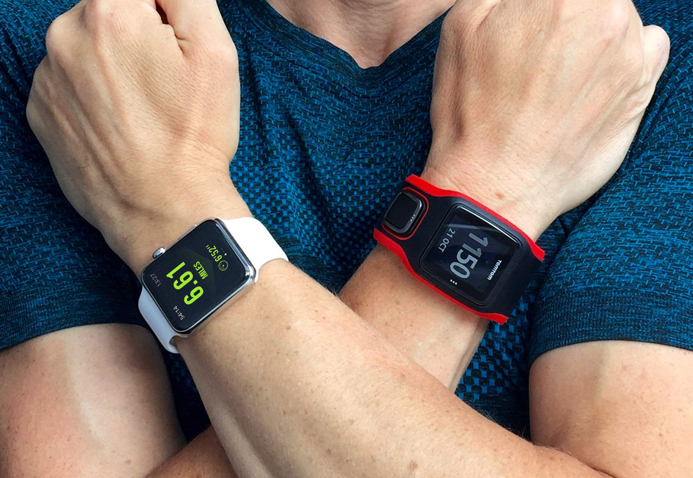 I now wear two watches when I’m running. Seriously.