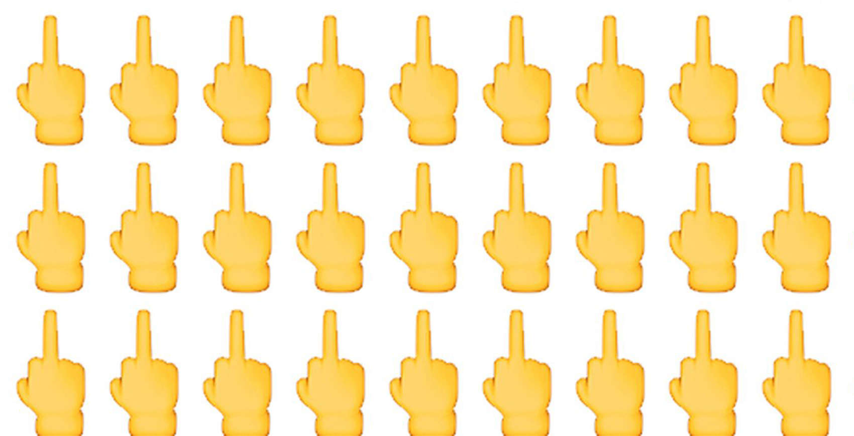 Look for a one-fingered salute coming soon to a text near you.
