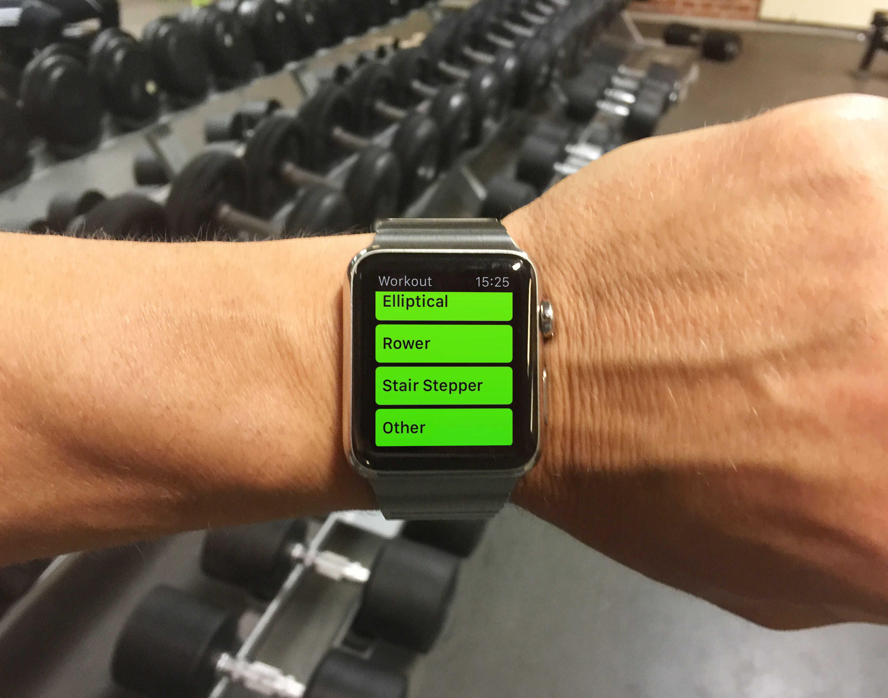 Can the Workout app's 