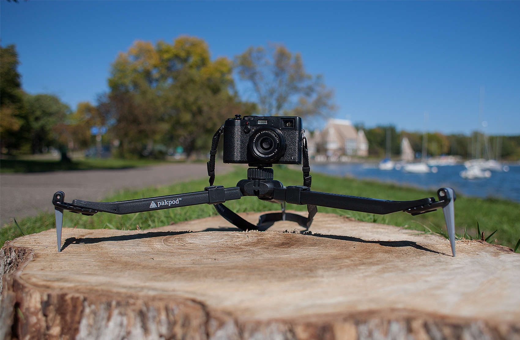 The Pakpod quickly adjusts to any level with the turn of one knob.