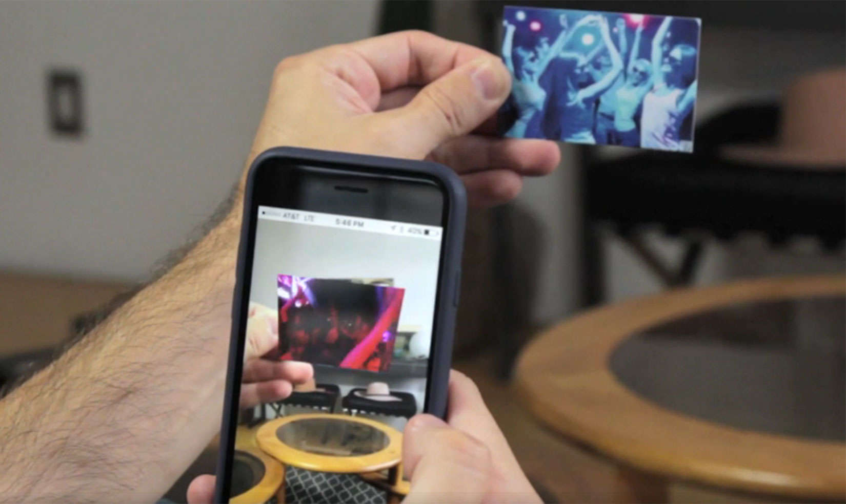 Point your phone at a LifePrint print and watch the moment in motion.