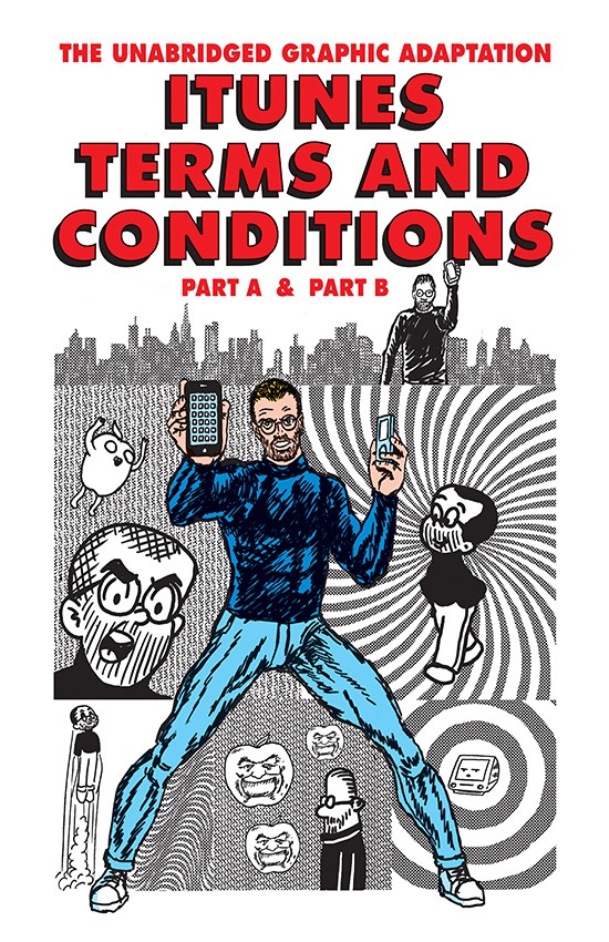 R. Sikoryak does Steve Jobs and the iTunes Terms and Conditions.