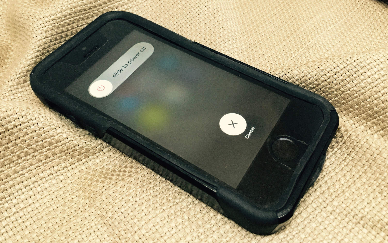 iPhone power off