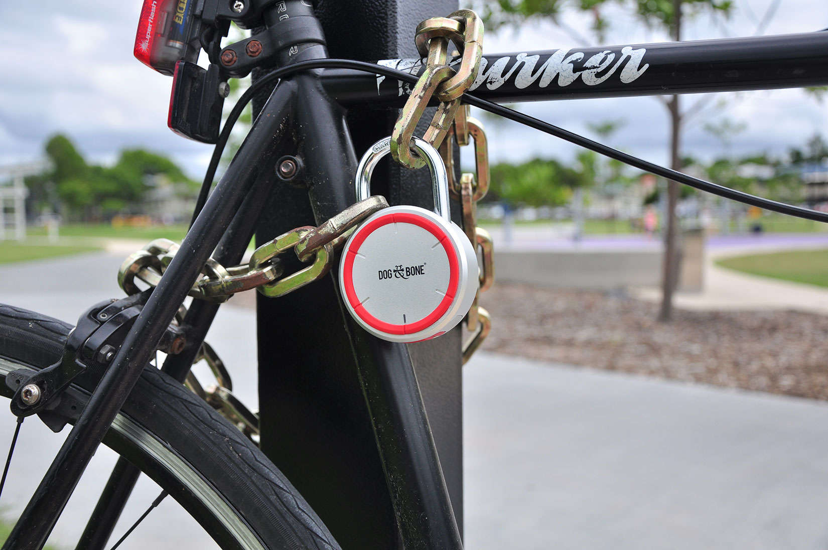 The LockSmart has no key or combo. Just be sure to have the proper app on your smartphone before you lock up your things.