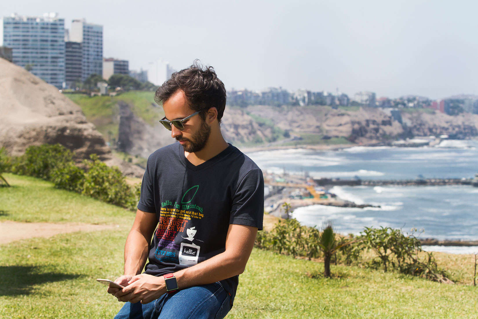 Limited handmade A-Shirts from Peru.