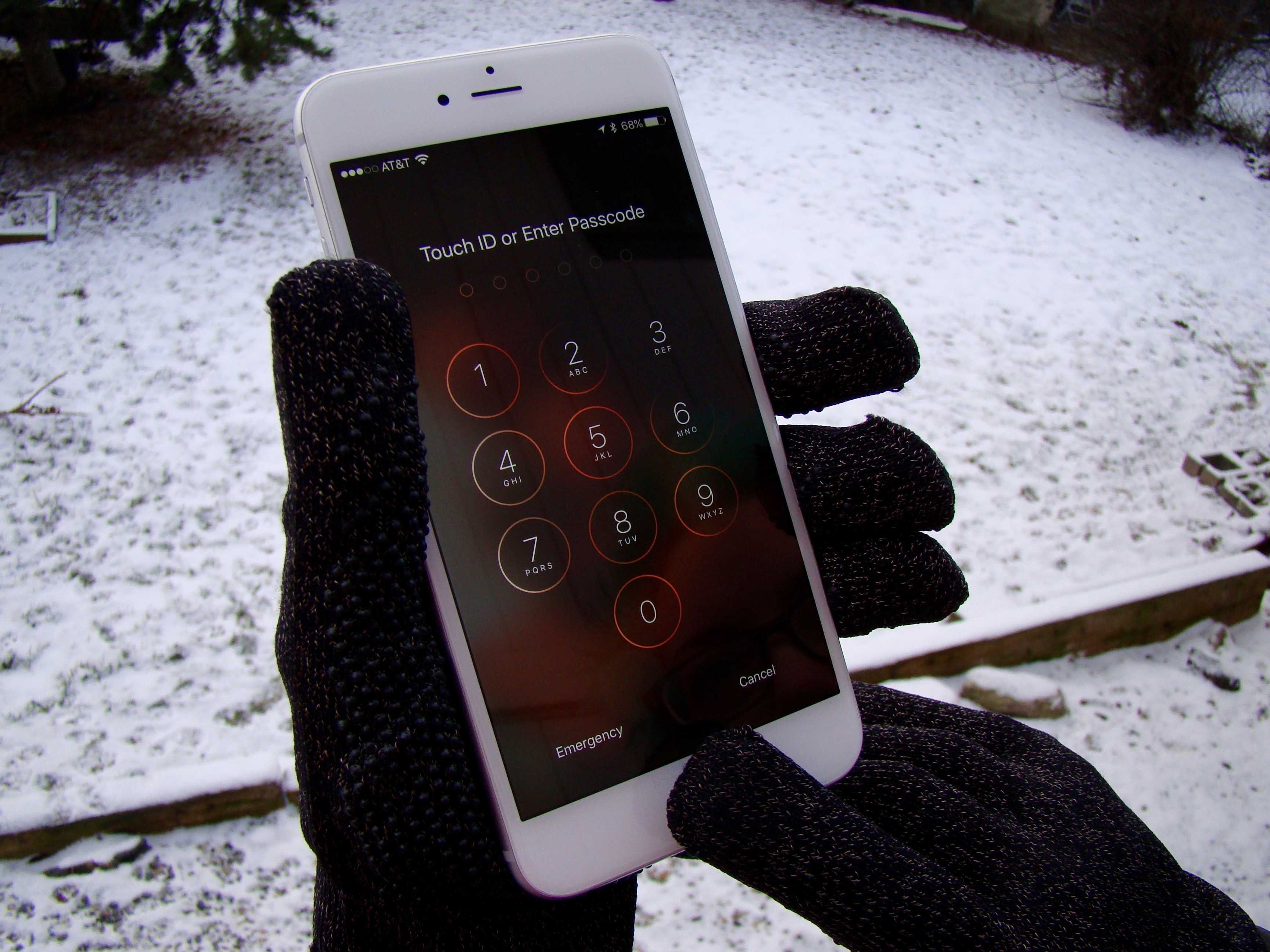 Baby it's cold outside; use these gloves.