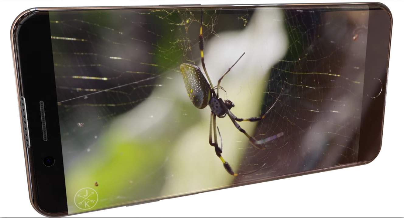 If Apple took a page out of Samsung's bezel-less design book.