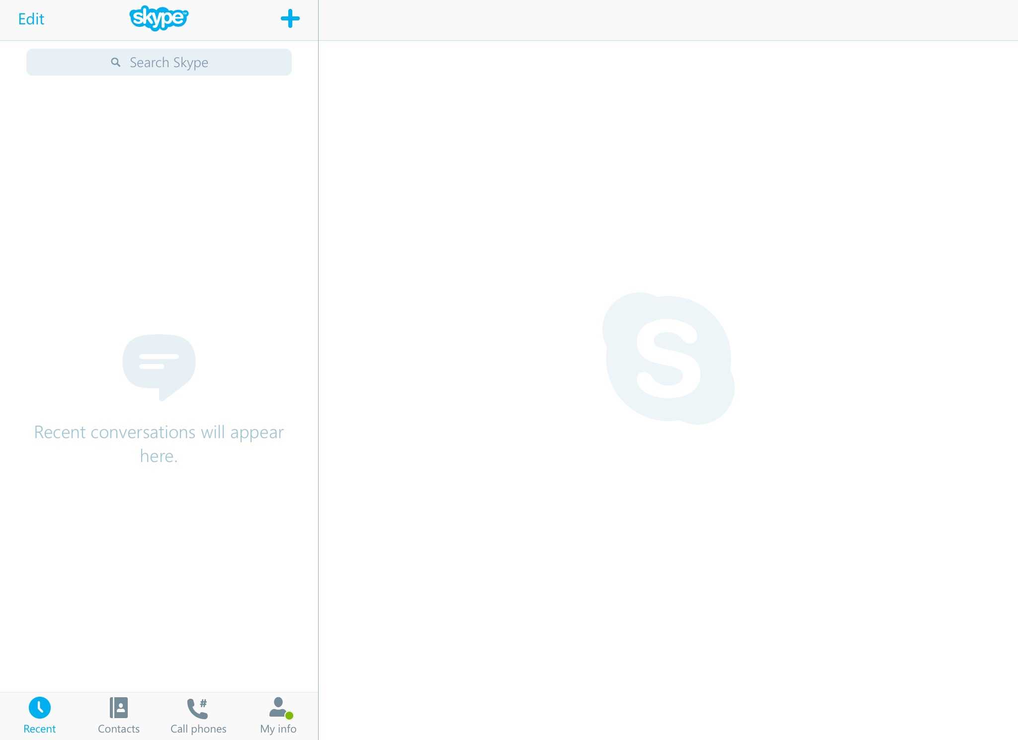 Skype for iPad