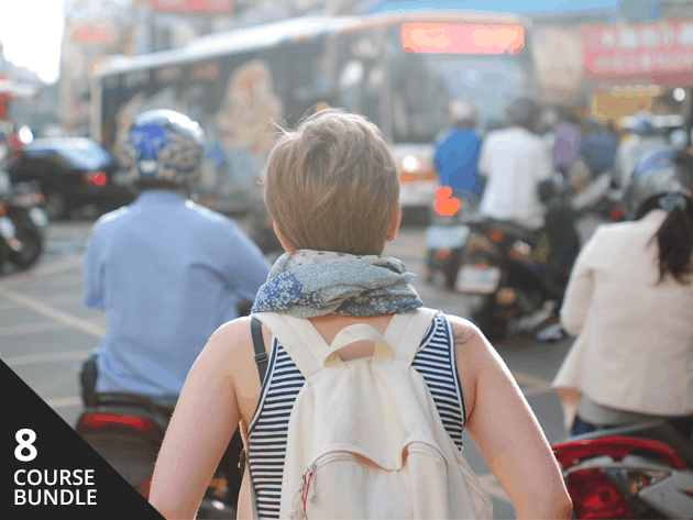 Learn to explore the globe while spending less, earning more, and speaking new languages.