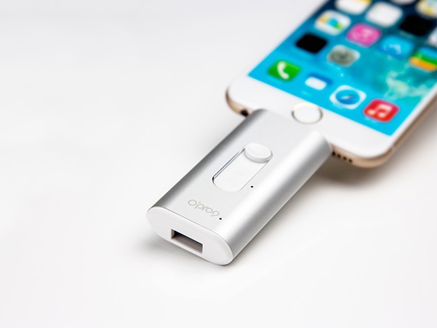 Back up and expand your mobile capacity by 32 gigs without having to sign up for cloud storage.
