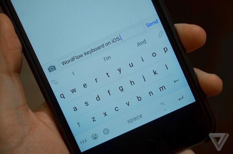 Microsoft's iOS keyboard has a one-hand mode.