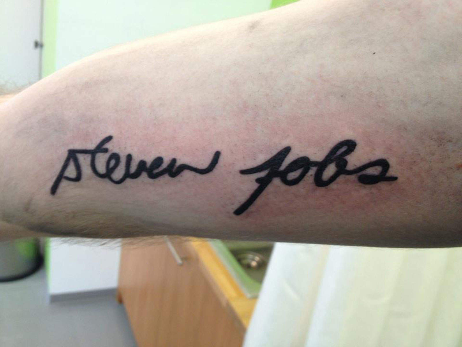 A kind of love that goes skin-deep.