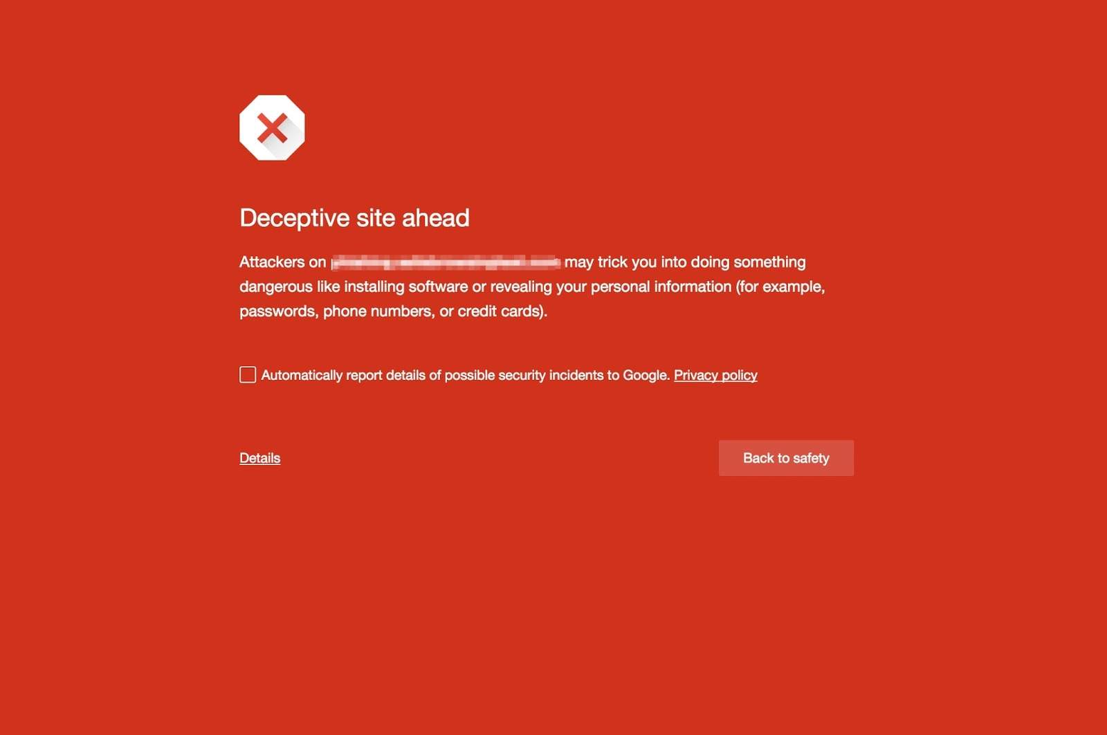You'll probably see more of this screen until things get fixed.