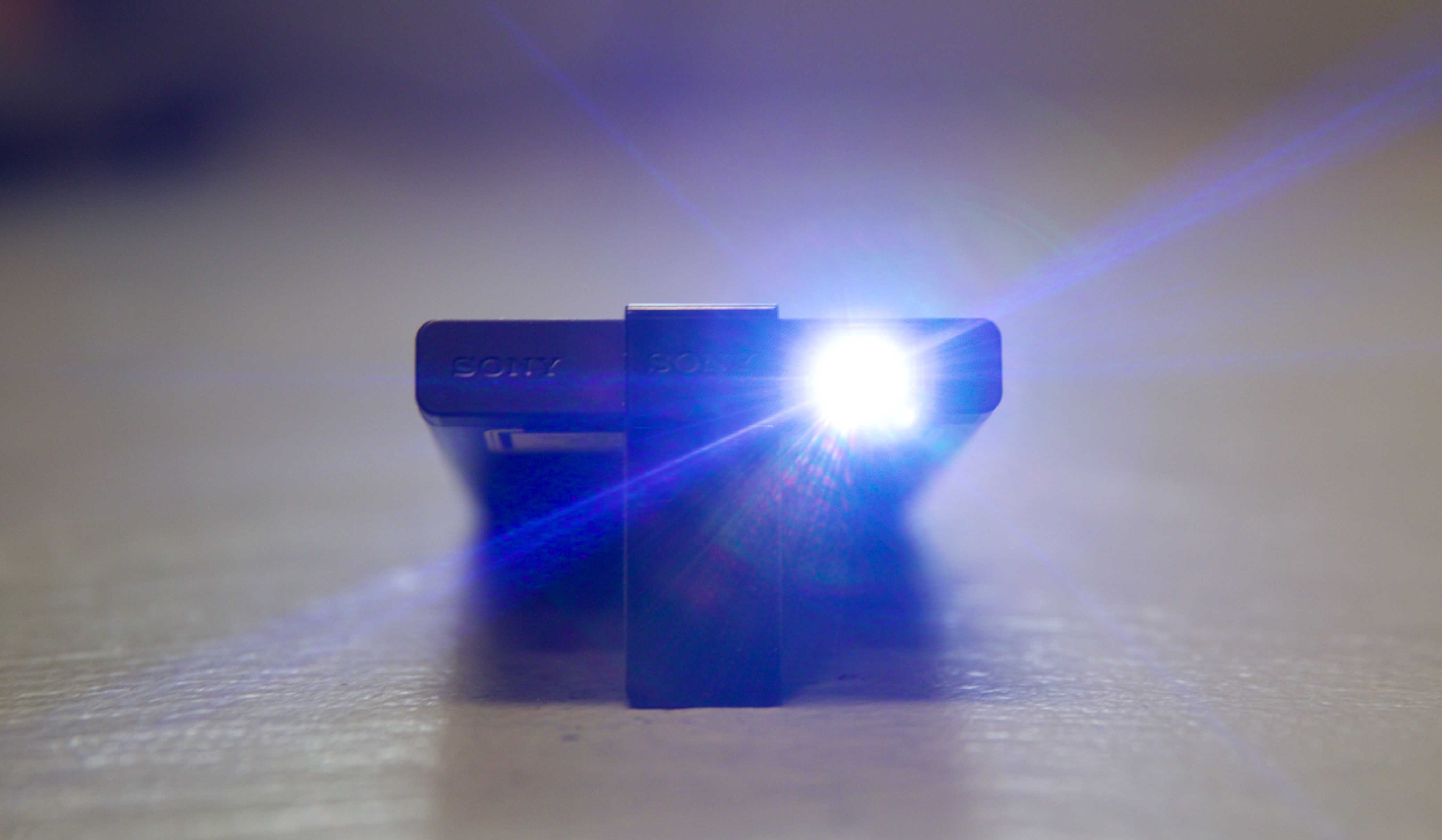 Sony's $350 MP-CL1 Pico Projector is small and easy to use.