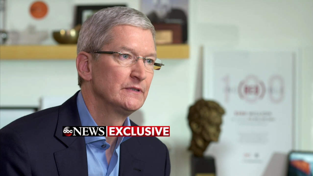 Tim Cook ABC News interview
