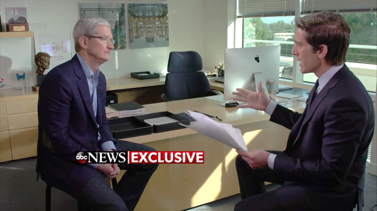 Tim Cook office ABC News