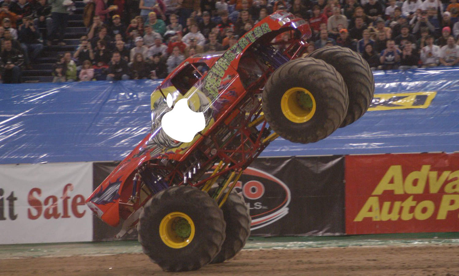 Apple car truck