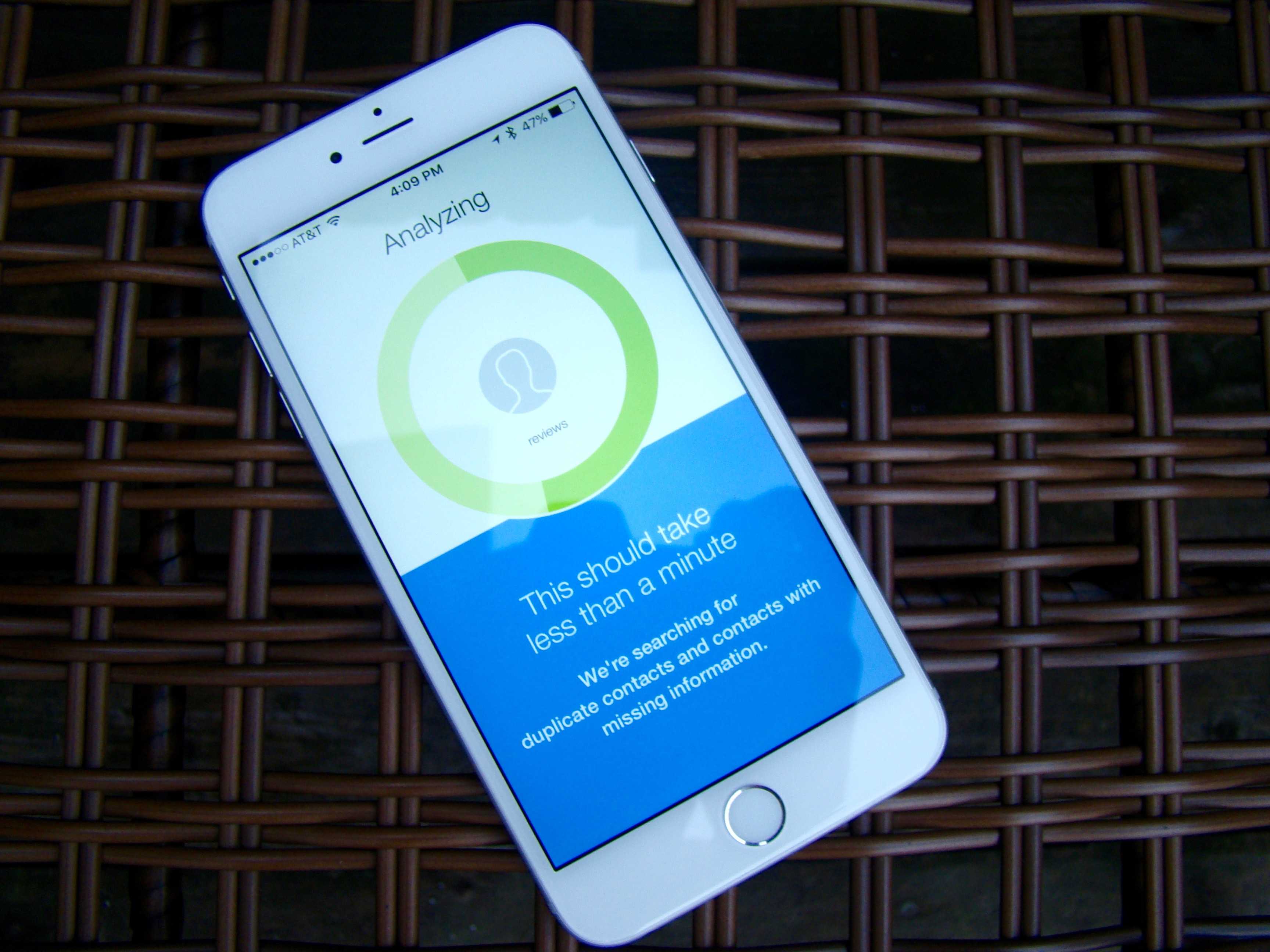 Finding and merging duplicate contacts has never been this easy.