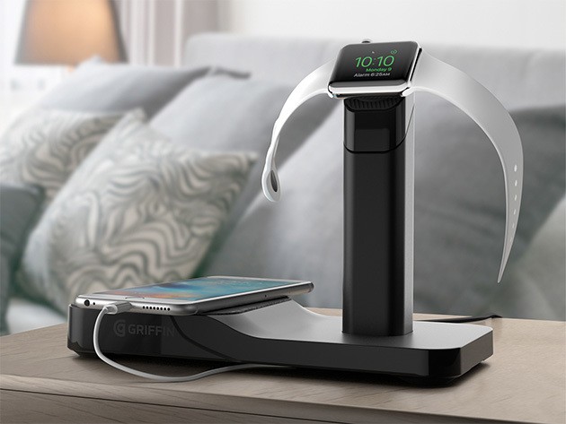 Griffin's power station gives both your Apple Watch and iPhone a proper place to recharge.