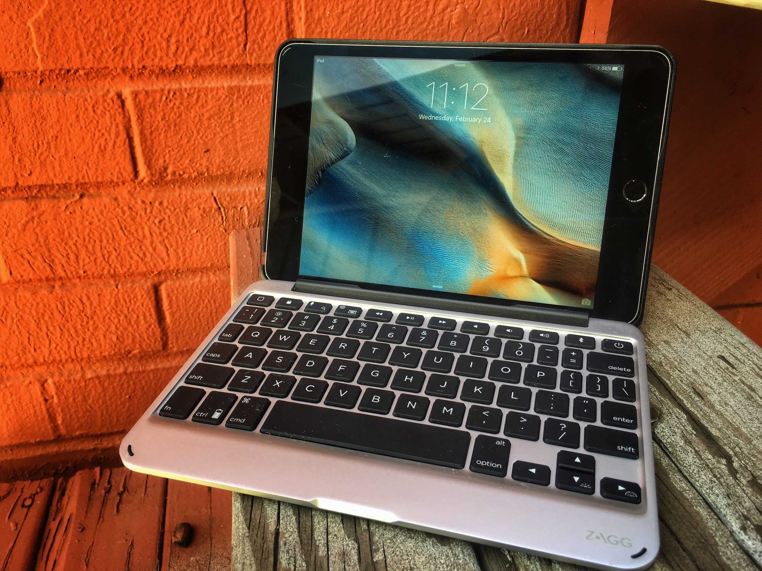 Zagg Slim Book turns the iPad mini into a tiny netbook.
