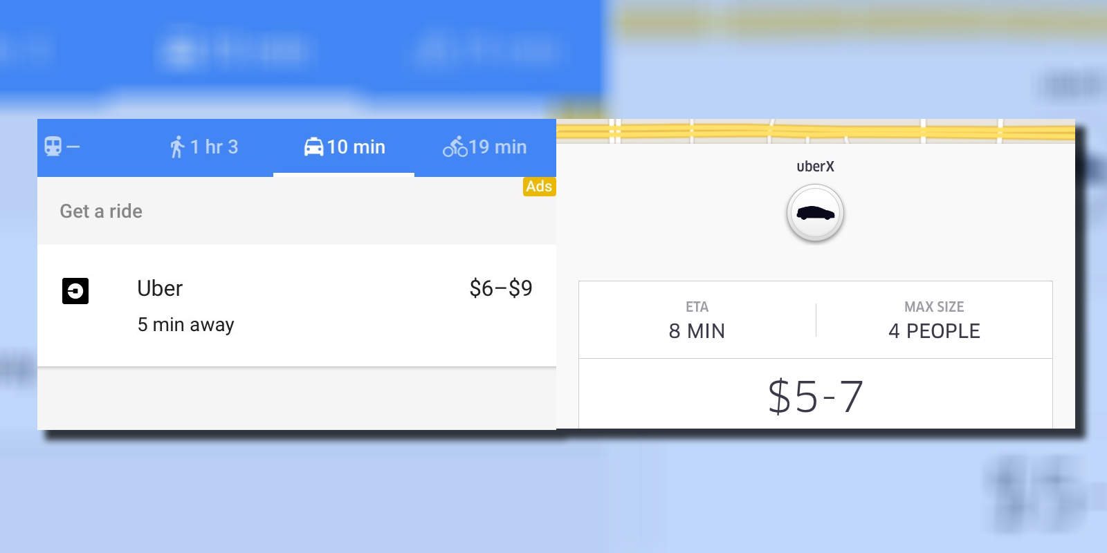 Google-Maps-Uber