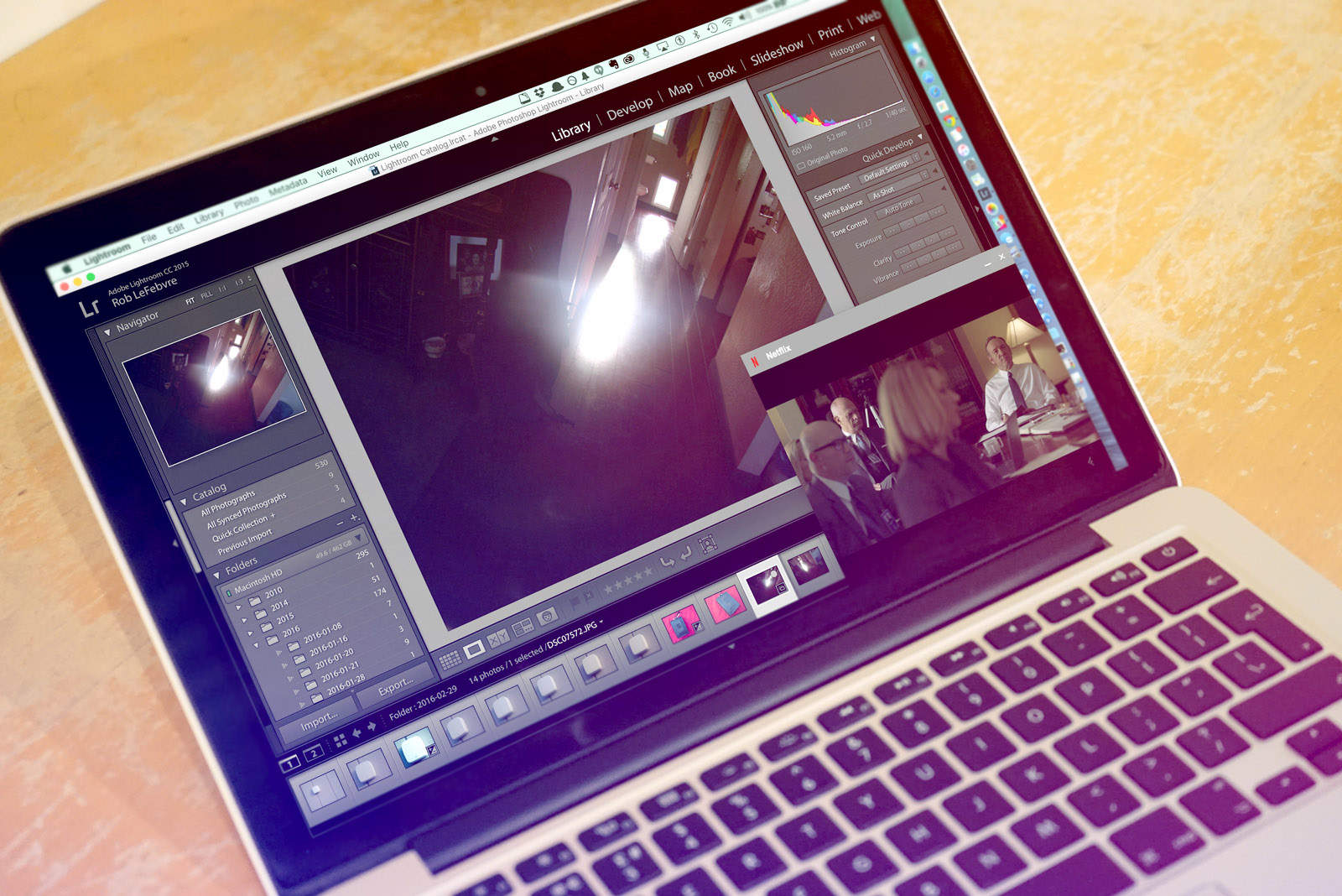 Watch your favorites while getting work done, too.