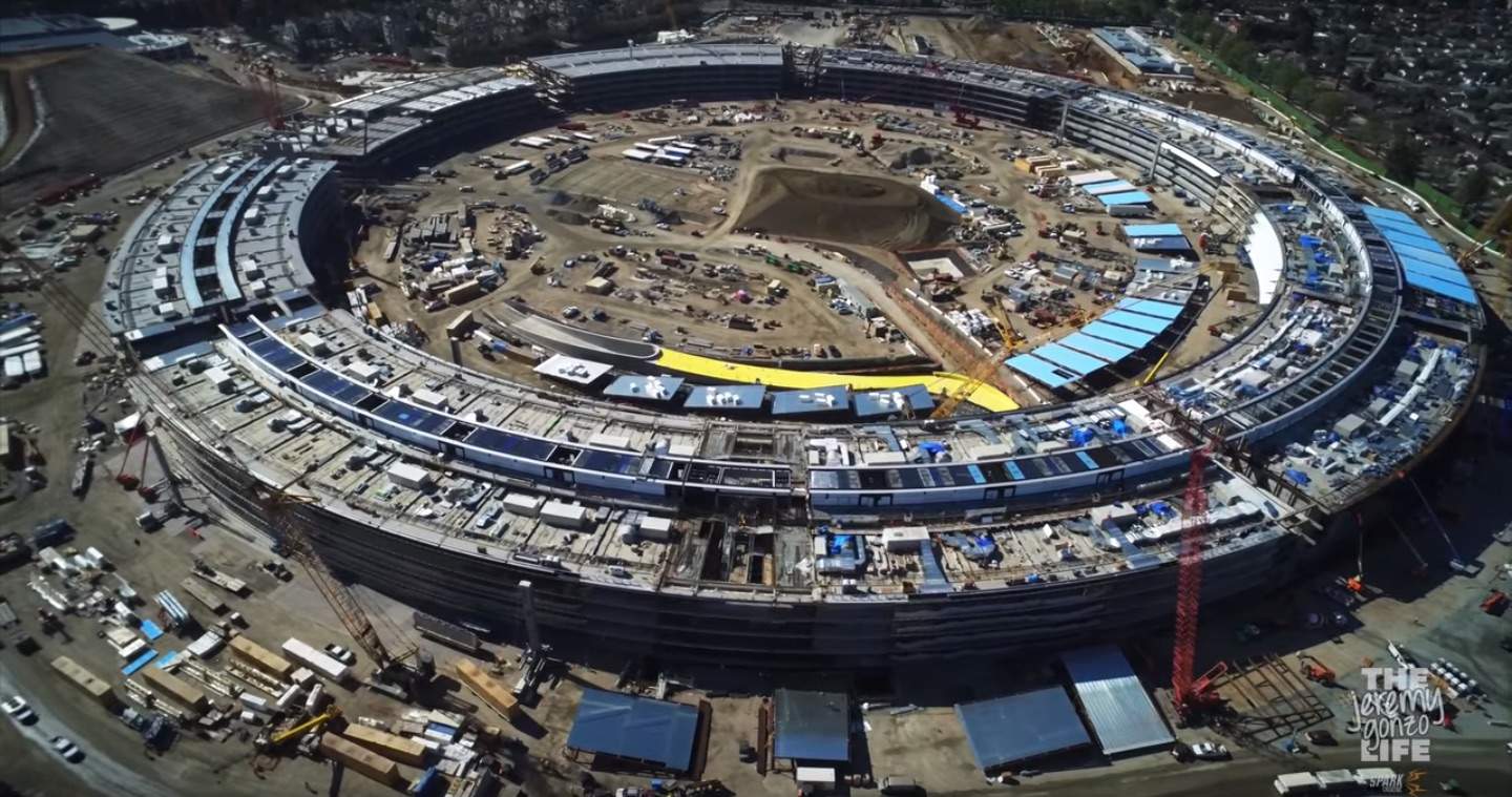 Apple moves in early next year.