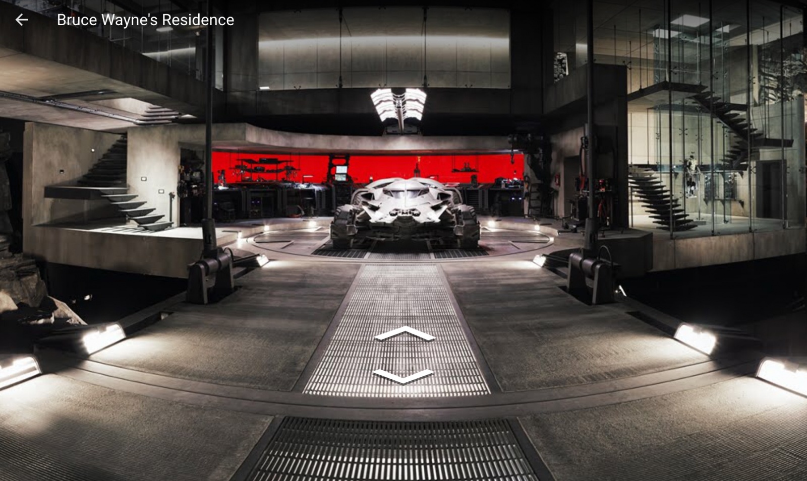 Google Maps Batcave