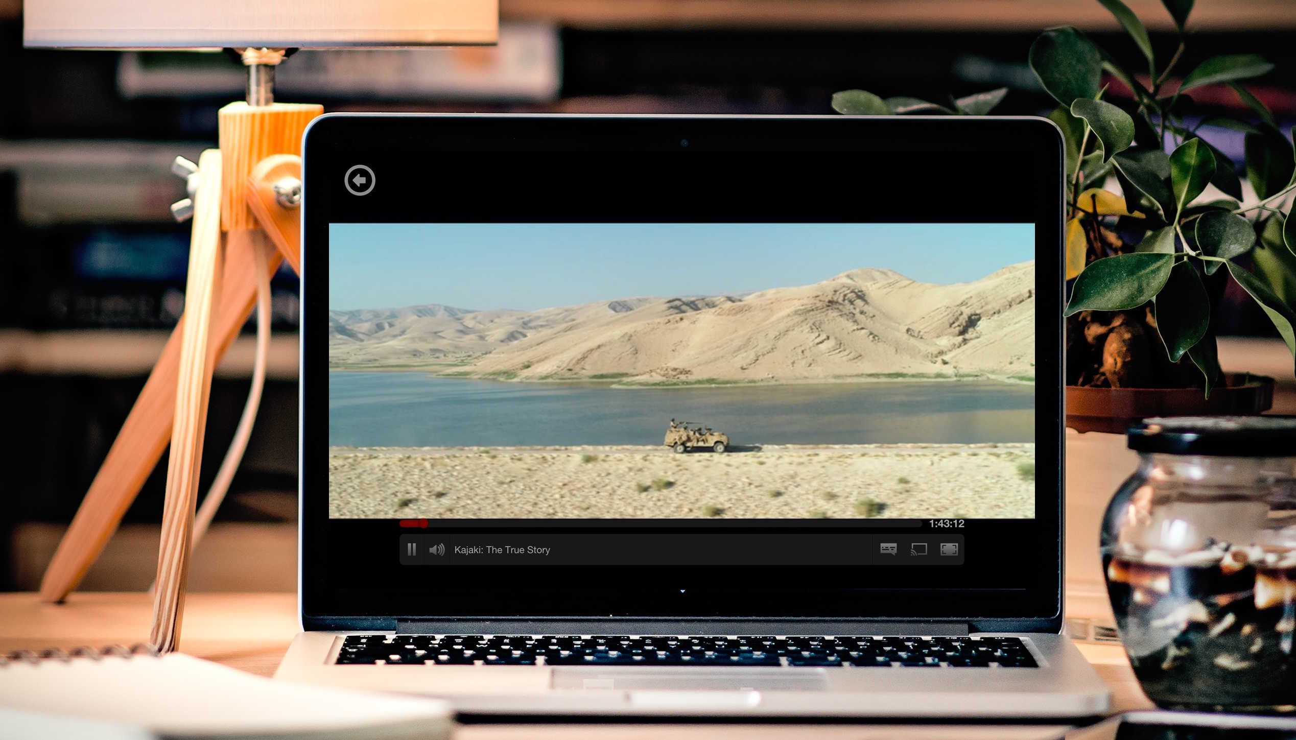 Watching a UK-only  movie on Netflix from the US.