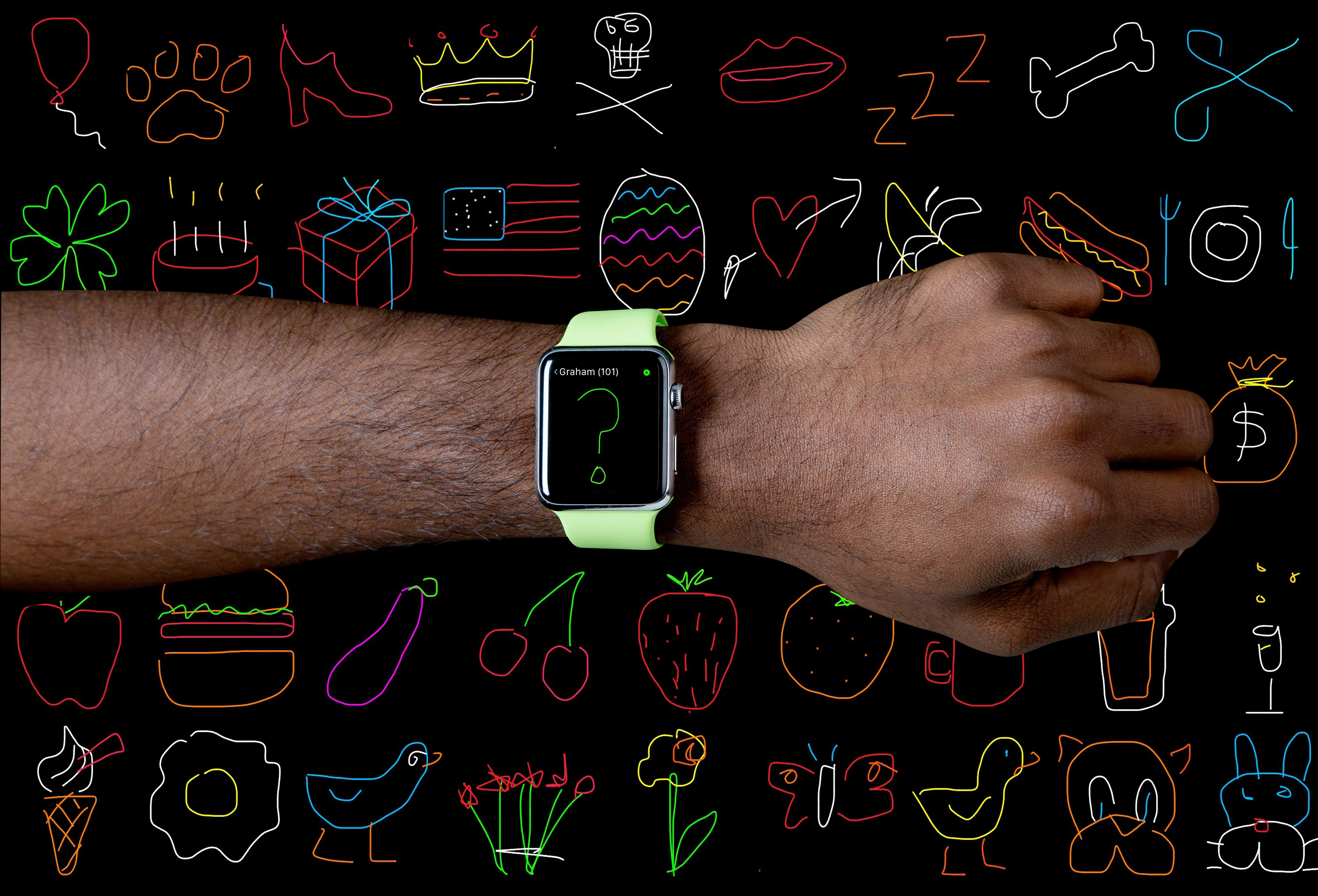 Learn to draw like Leonardo with Apple Watch Digital Touch Sketches
