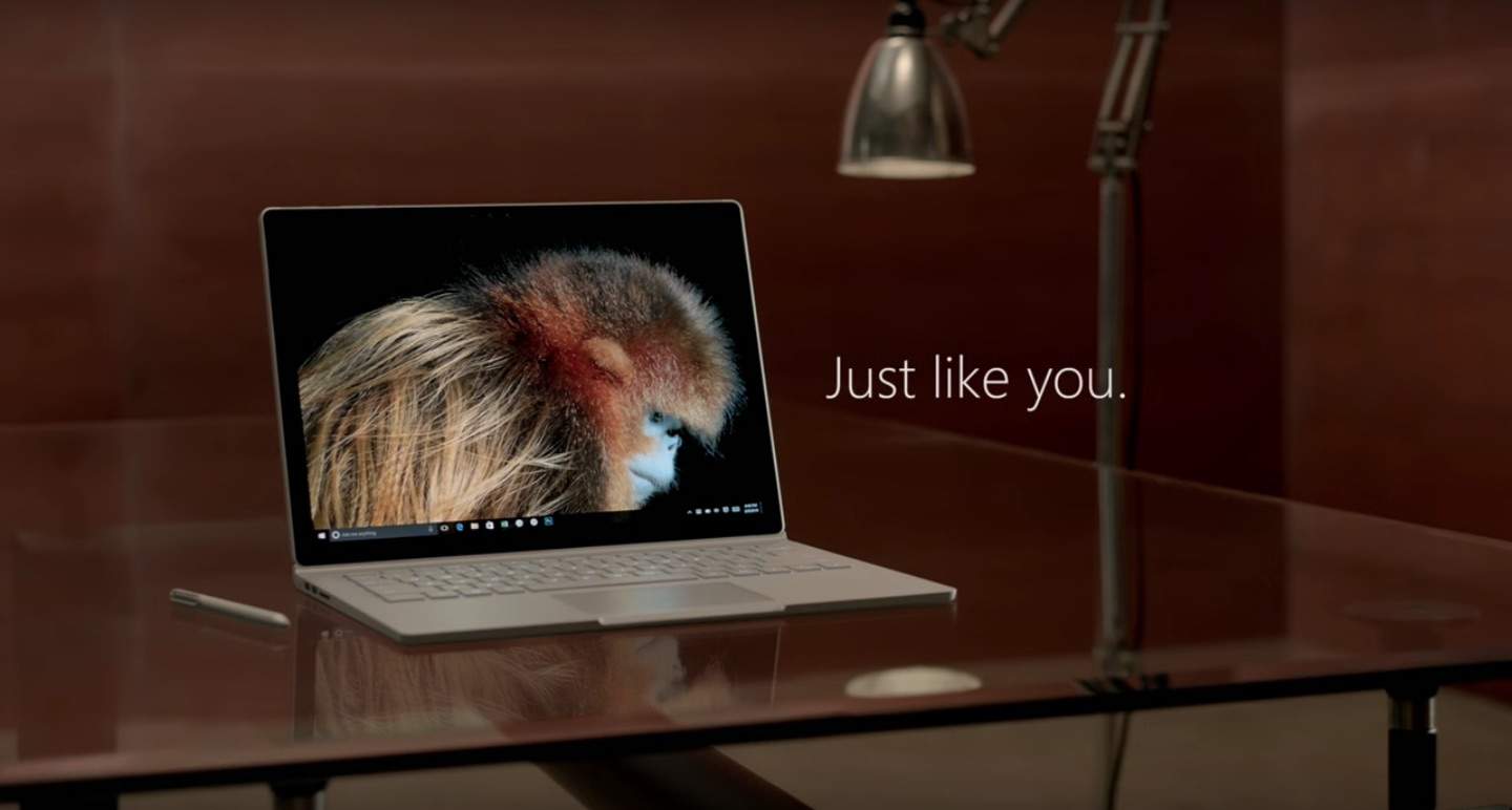The Microsoft Surface Book  is a tablet and laptop in one.