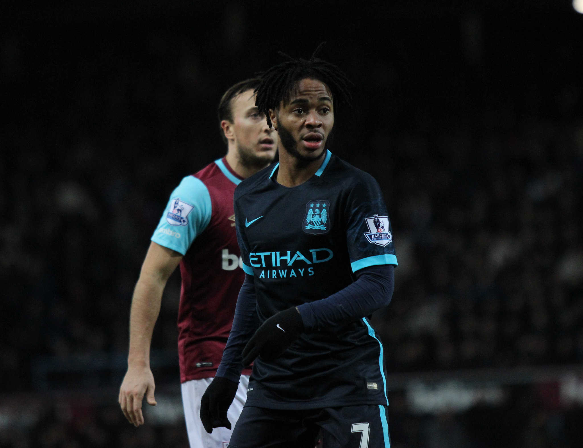 Raheem Sterling of Manchester City.