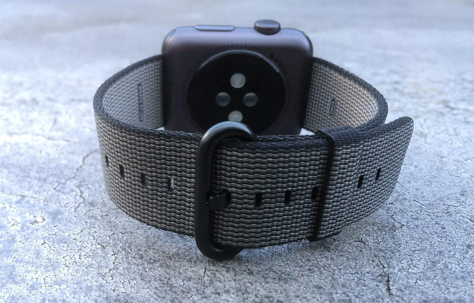 The woven-nylon Apple Watch band is a winner.