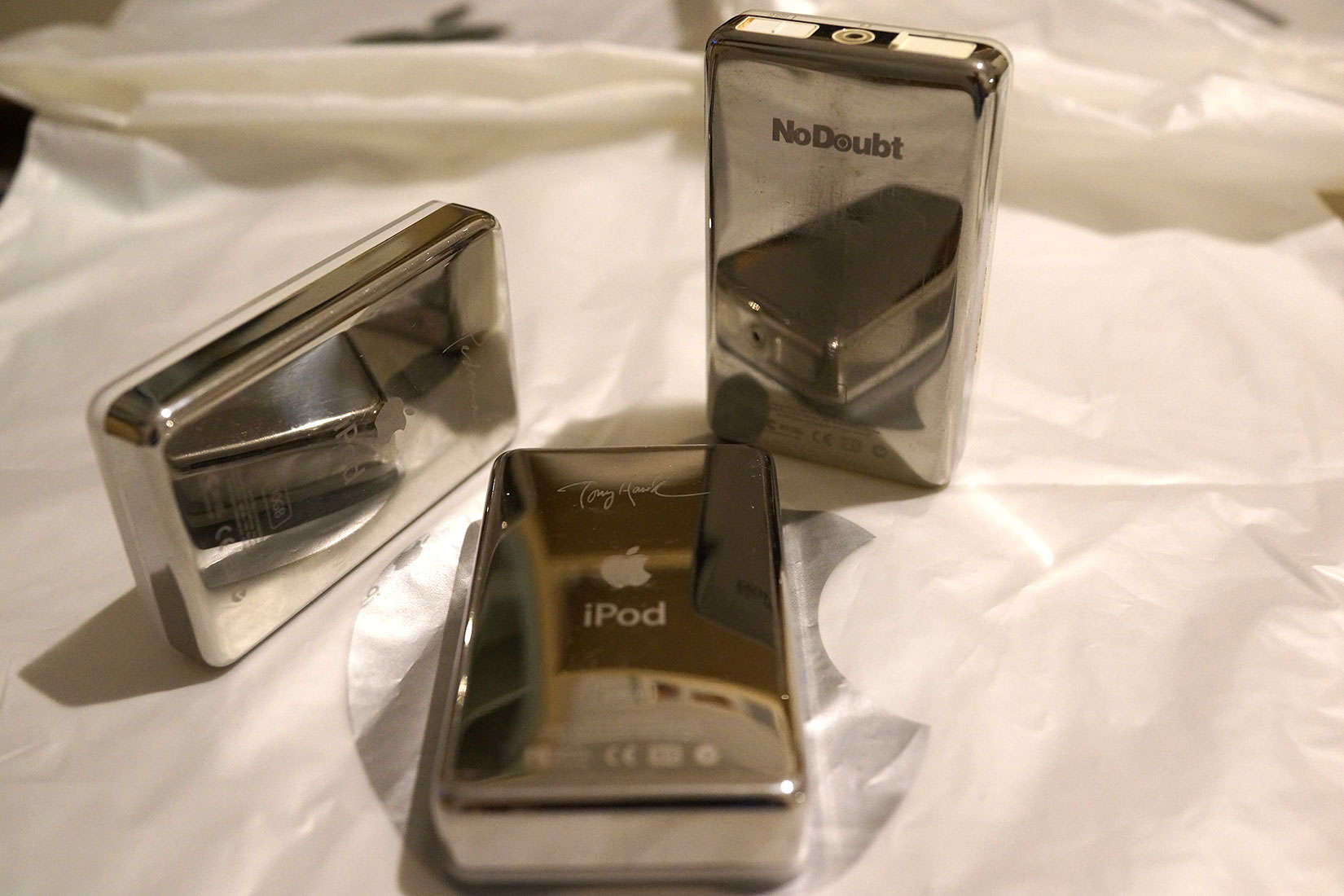 Tony Hawk, Madonna and No Doubt are just a few of the names whose signatures graced Special Edition models of the iPod Classic.