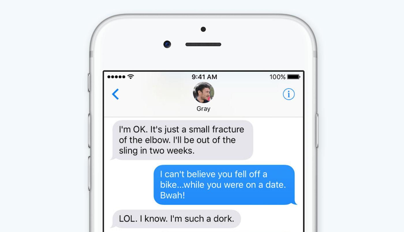 Messages iOS 10
