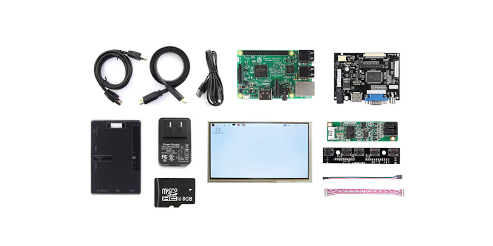 Raspberry Pi is a platform for building anything you can imagine, and now you can add a touch screen LCD.