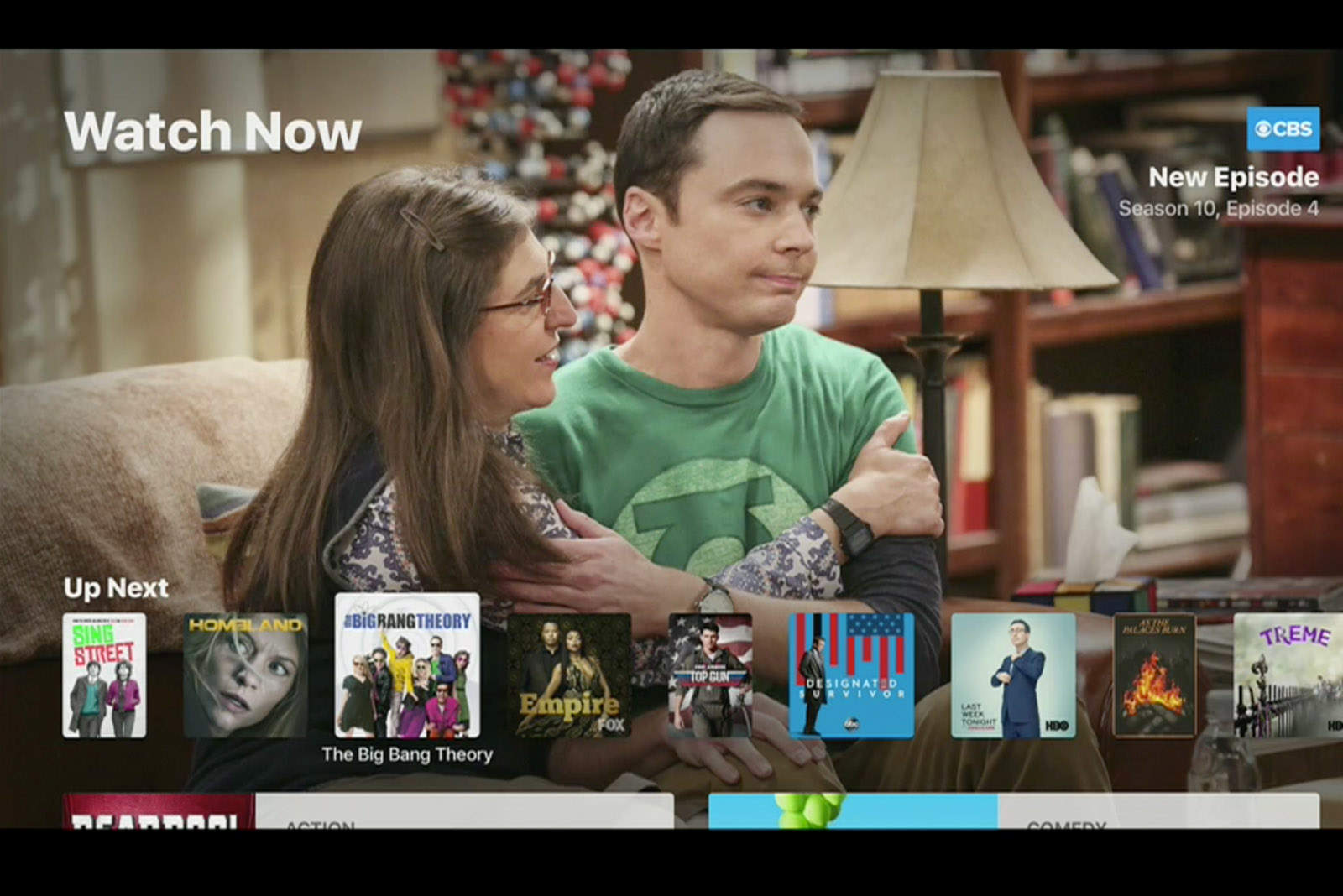 The TV app coralls all your favorite content.